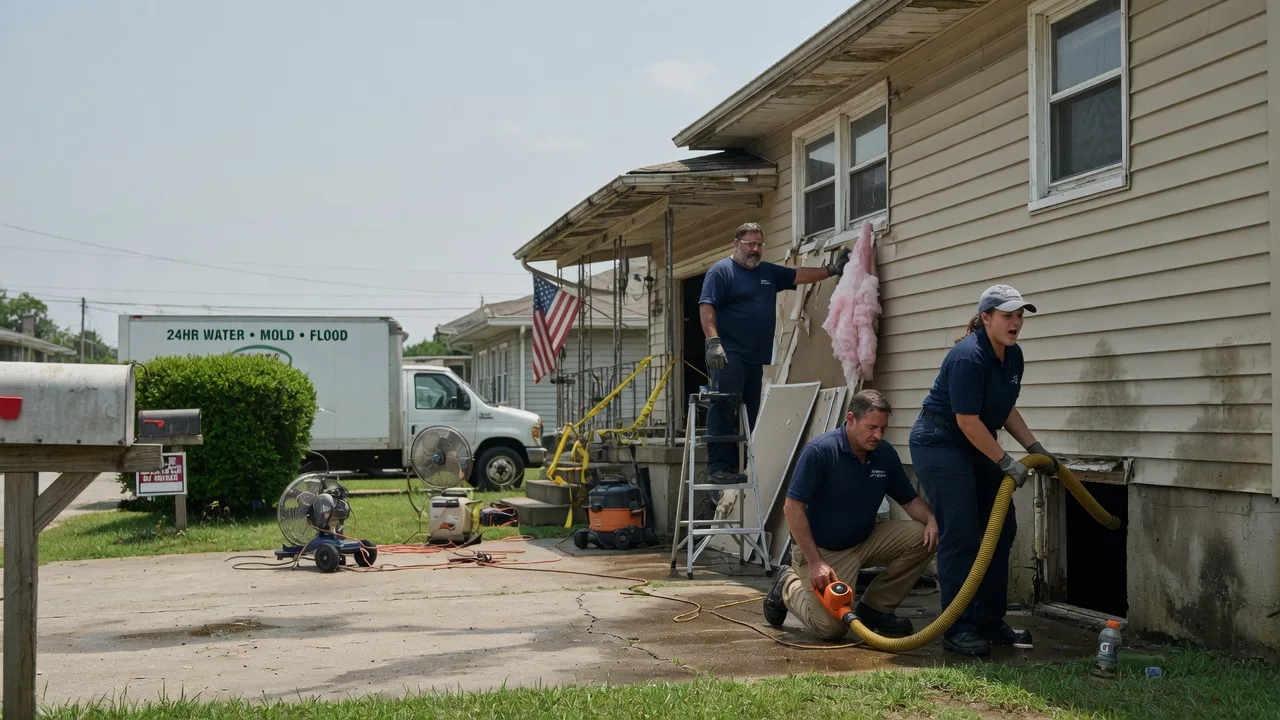 Water Damage Repair in Loving, TX near me